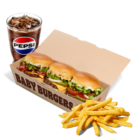 Baby Burgery menu